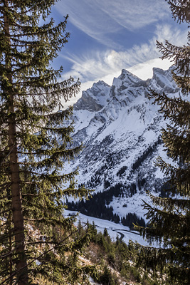 photo montagne escalade aravis rocher col