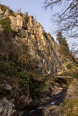 photo montagne escalade ardeche serriere