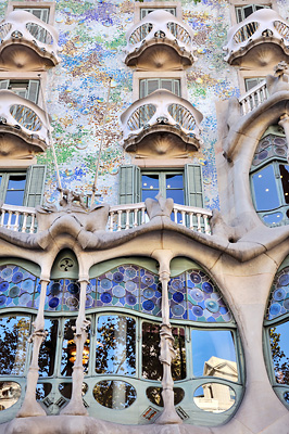 photo espagne barcelone casa battlo gaudi