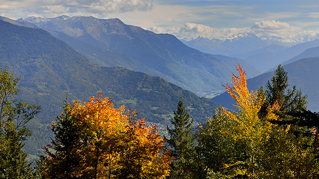 photo montagne alpes randonnée rando savoie bauges albertville fort batterie marthod