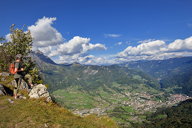 photo montagne alpes randonnée rando savoie bauges albertville fort batterie marthod