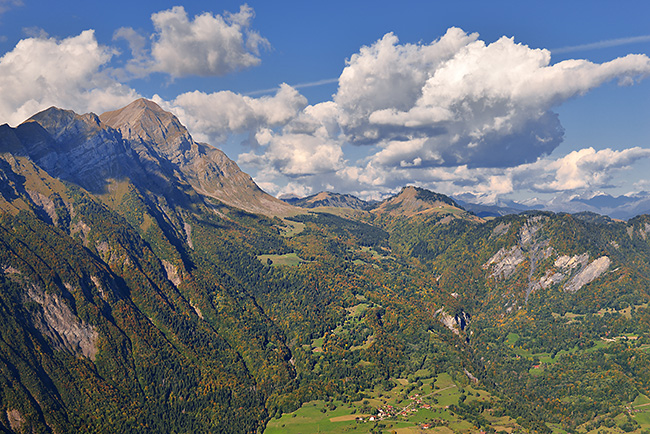 photo montagne alpes randonnée rando savoie bauges albertville fort batterie marthod