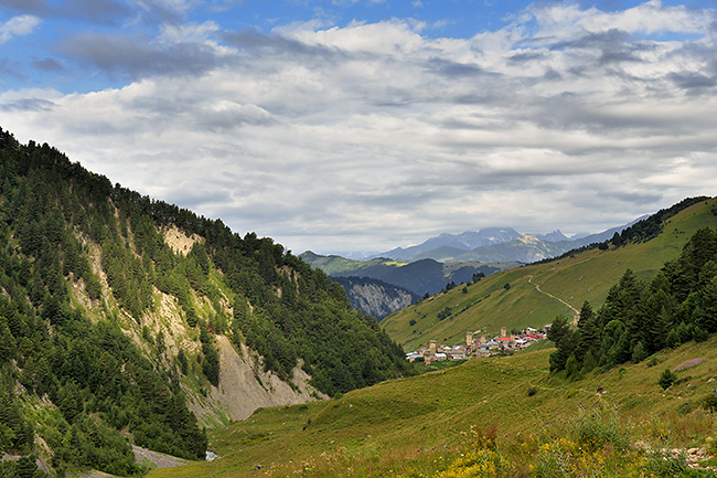 photo voyage asie centrale europe caucase georgie svanetie mestia ushguli treck randonnée rando