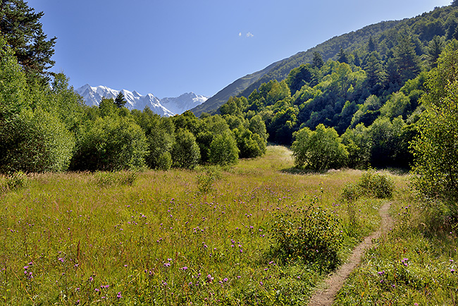 photo voyage asie centrale europe caucase georgie svanetie mestia ushguli treck randonnée rando