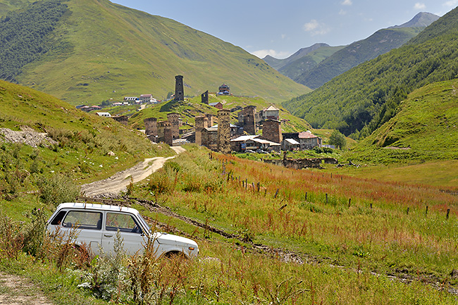 photo voyage asie centrale europe caucase georgie svanetie mestia ushguli treck randonnée rando