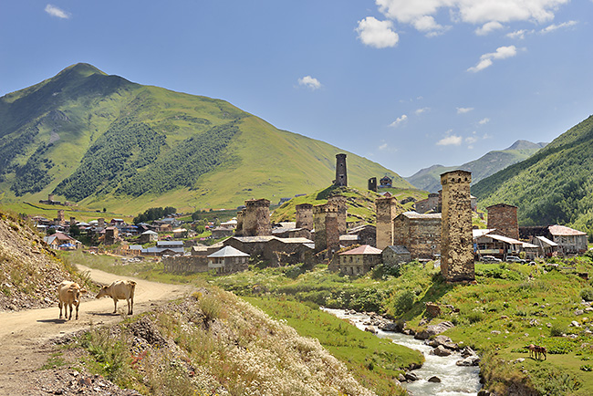 photo voyage asie centrale europe caucase georgie svanetie mestia ushguli treck randonnée rando