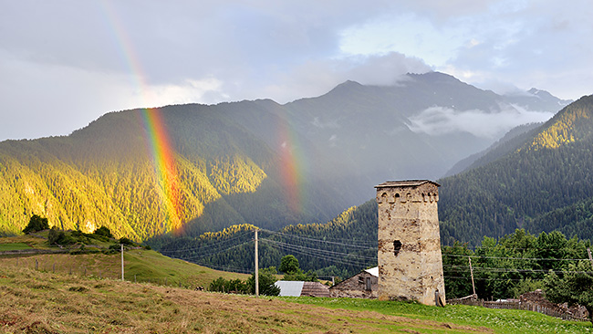 photo voyage asie centrale europe caucase georgie svanetie mestia ushguli treck randonnée rando