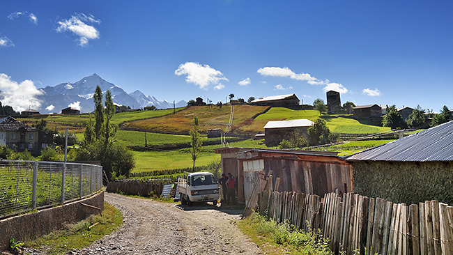 photo voyage asie centrale europe caucase georgie svanetie mestia ushguli treck randonnée rando