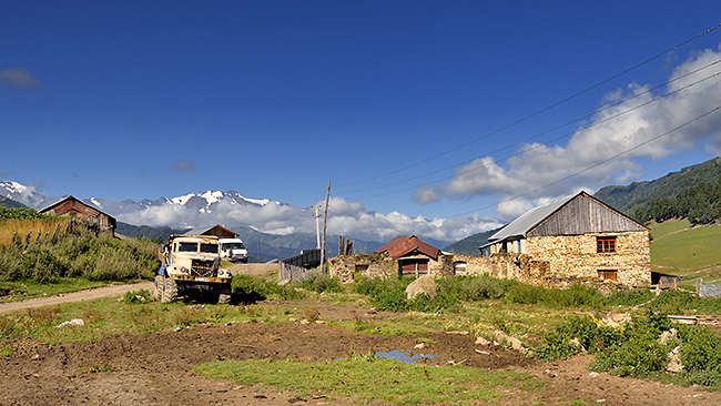 photo voyage asie centrale europe caucase georgie svanetie mestia ushguli treck randonnée rando