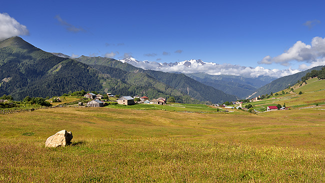 photo voyage asie centrale europe caucase georgie svanetie mestia ushguli treck randonnée rando