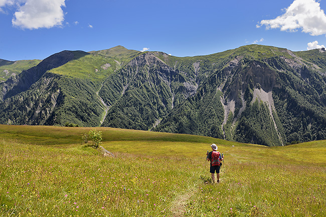 photo voyage asie centrale europe caucase georgie svanetie mestia ushguli treck randonnée rando