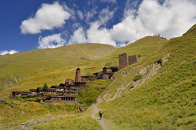 photo voyage asie centrale europe caucase georgie touchetie tusheti omalo treck randonnée rando