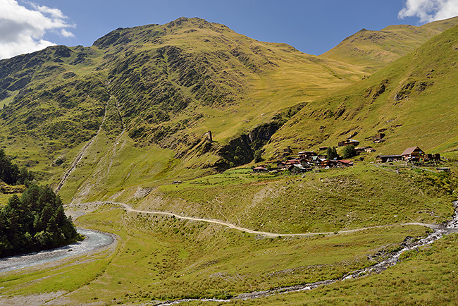 photo voyage asie centrale europe caucase georgie touchetie tusheti omalo treck randonnée rando