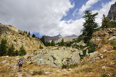 photo montagne alpes randonnée GR5 GR52 mercantour madone fenestre