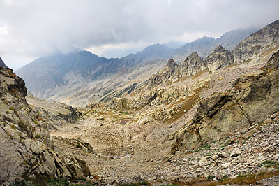 photo montagne alpes randonnée GR5 GR52 mercantour pas mont colomb