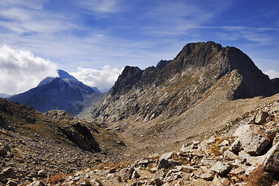 photo montagne alpes randonnée GR5 GR52 mercantour baisse basto