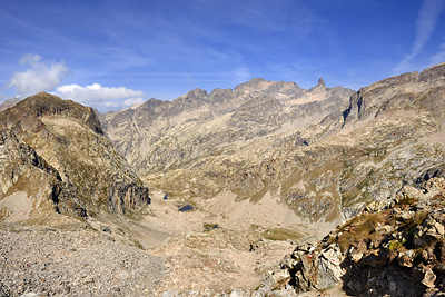 photo montagne alpes randonnée GR5 GR52 mercantour baisse basto