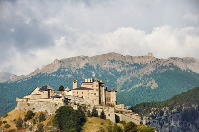 photo montagne alpes randonnée GR5 queyras chateau