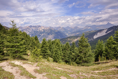 photo montagne alpes randonnée GR5 queyras col fromage