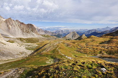 photo montagne alpes randonnée GR5 ceillac col girardin vallon sainte anne