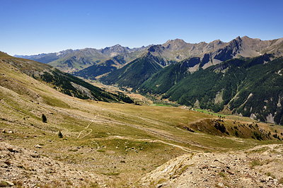 photo montagne alpes randonnée GR5 col mallemort larche mercantour