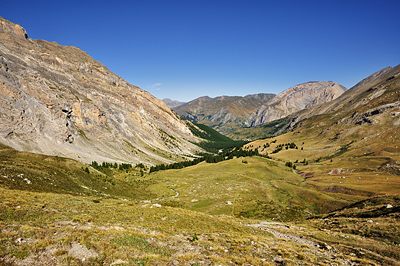 photo montagne alpes randonnée GR5 fouillouse vallon plate lombarde col vallonnet