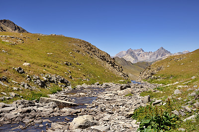 photo montagne alpes randonnée GR5 mercantour larche lauzanier pas cavale