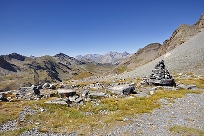 photo montagne alpes randonnée GR5 mercantour pas cavale