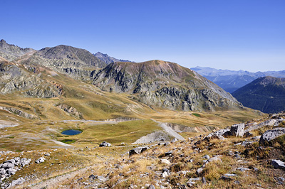 photo montagne alpes randonnée GR5 mercantour pas cavale lac agnel salso moreno