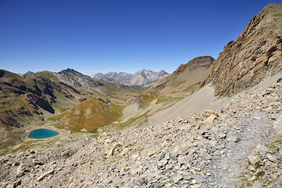 photo montagne alpes randonnée GR5 mercantour pas cavale