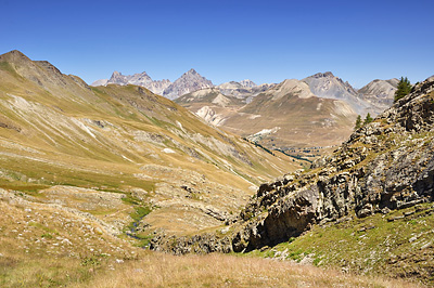 photo montagne alpes randonnée GR5 mercantour larche lauzanier vallon val fourane