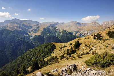 photo montagne alpes randonnée GR5 mercantour auron roya col blainon