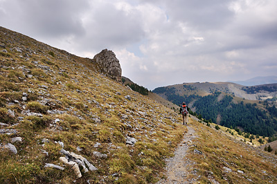 photo montagne alpes randonnée GR5 mercantour col moulines