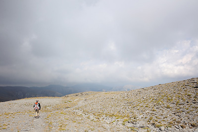 photo montagne alpes randonnée GR5 mercantour col crousette moulines