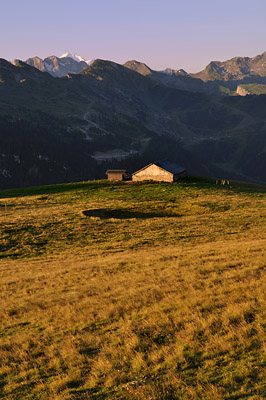 photo montagne alpes randonnée GR5 col mattes