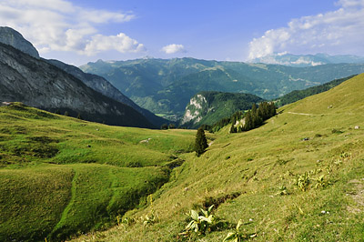 photo montagne alpes randonnée GR5 samoens