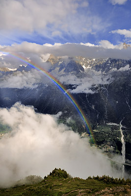 photo montagne alpes randonnée GR5 bellachat bel achat chamonix mont blanc