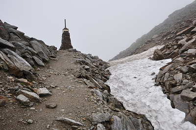 photo montagne alpes randonnée GR5 col brevent