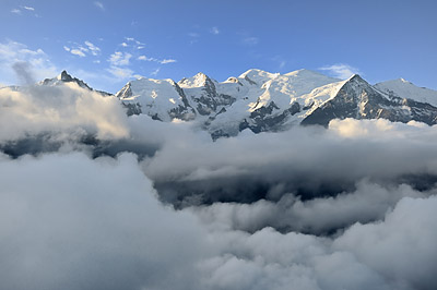 photo montagne alpes randonnée GR5 mont blanc