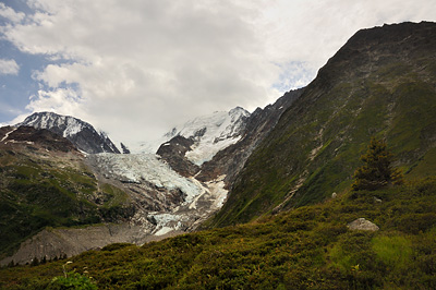 photo montagne alpes randonnée GR5 glacier bionnassay