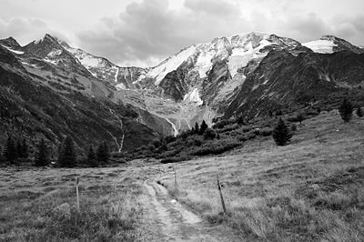 photo montagne alpes randonnée GR5 glacier miage