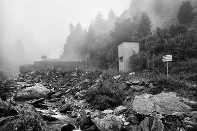 photo montagne alpes randonnée GR5 cerces blockhaus