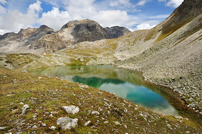 photo montagne alpes randonnée GR5 cerces lac peyron