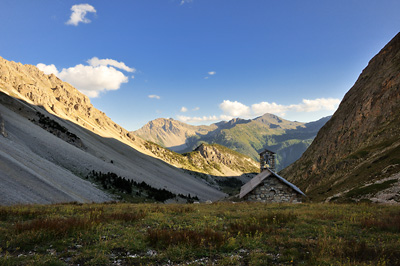 photo montagne alpes randonnée GR5 cerces vallon chapelle saint michel