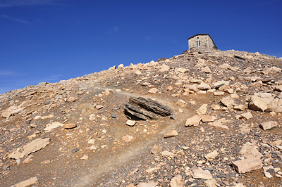photo montagne alpes randonnée GR5 cerces mont thabor chapelle