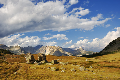 photo montagne alpes randonnée GR5 cerces lac cristol