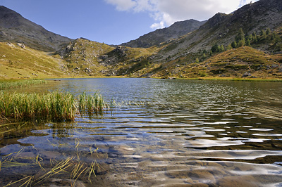 photo montagne alpes randonnée GR5 cerces lac cristol