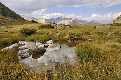 photo montagne alpes randonnée GR5 cerces lac cristol