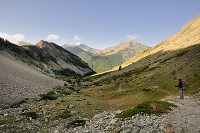 photo montagne alpes randonnée GR5 cerces vallon nevache