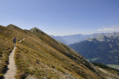 photo montagne alpes randonnée GR5 cerces briancon crete peyrolle